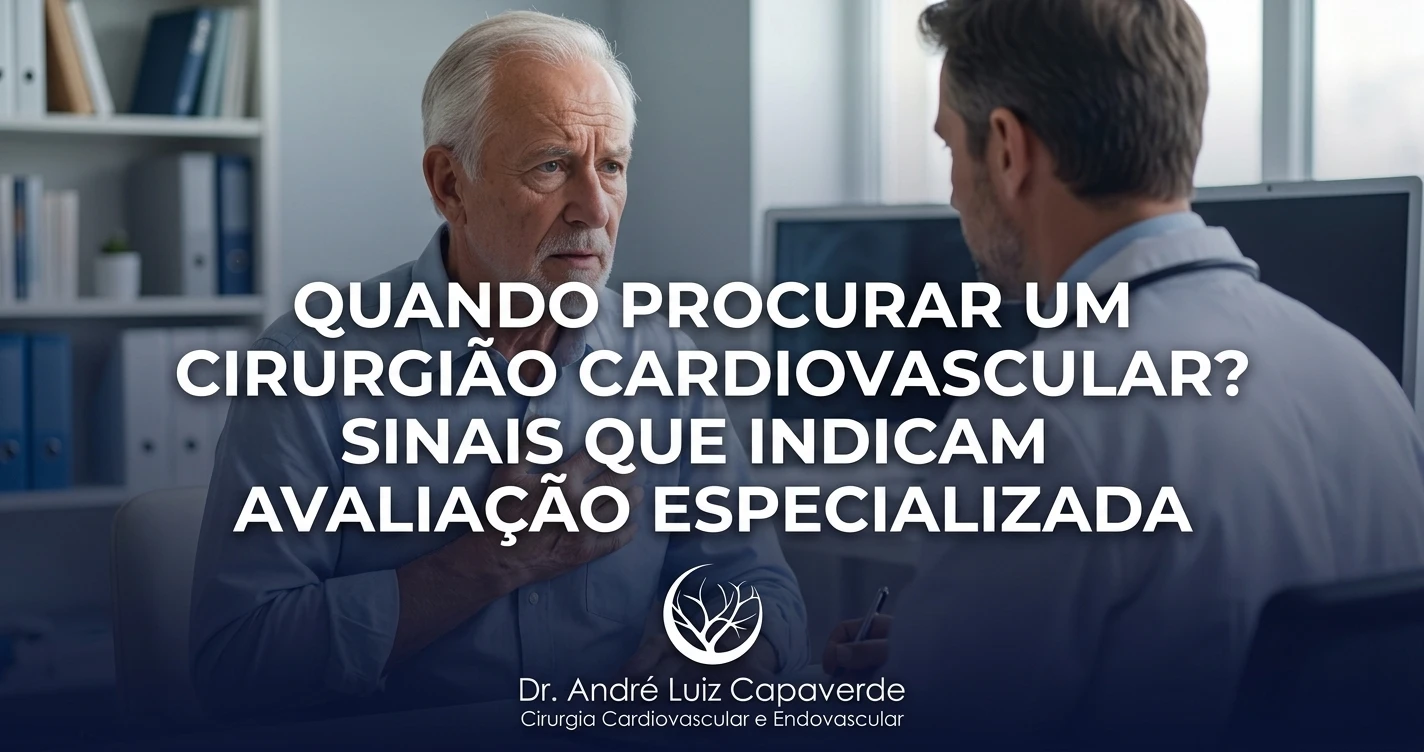 Quando procurar um cirurgião cardiovascular em Curitiba